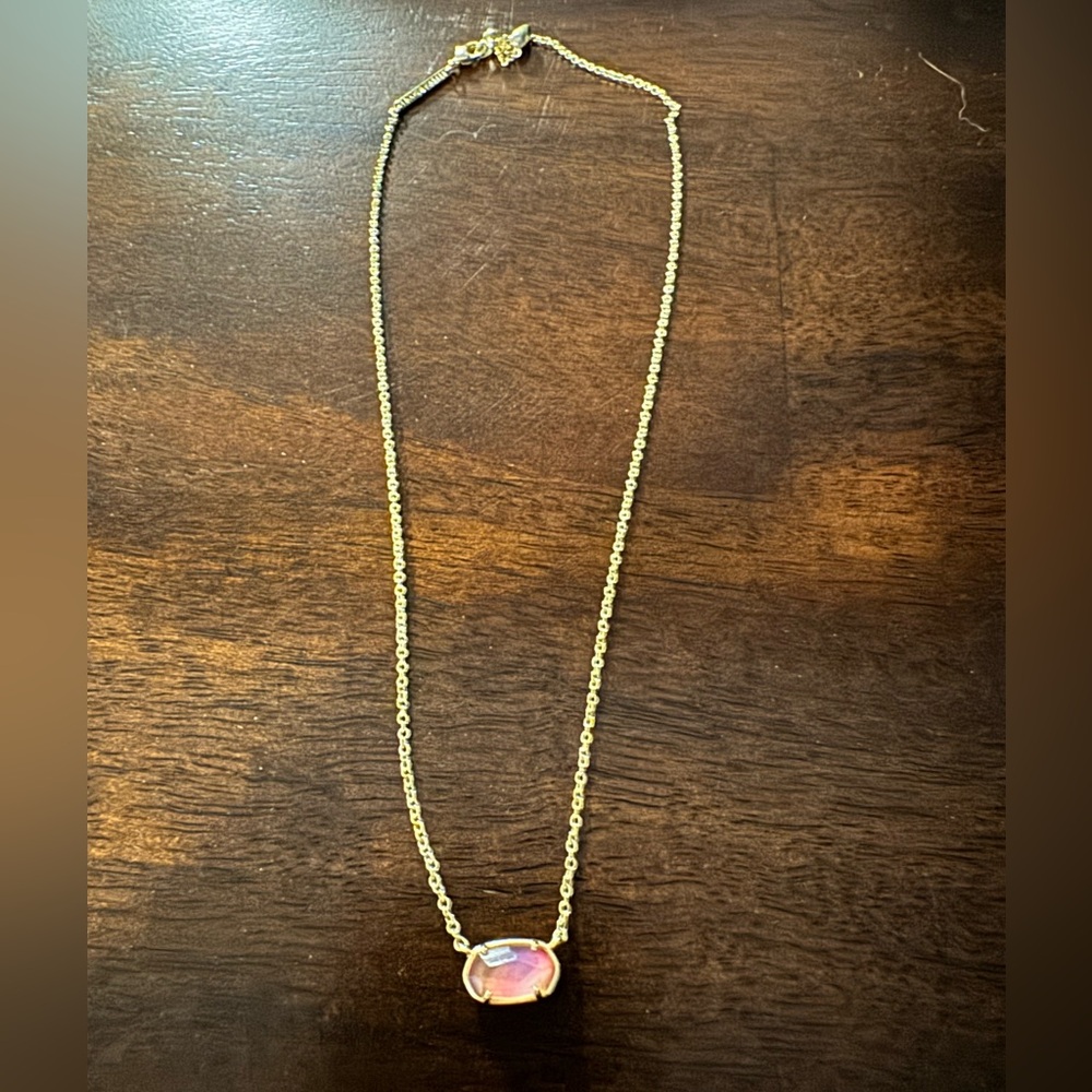 Kendra Scott Gold Pendant Necklace